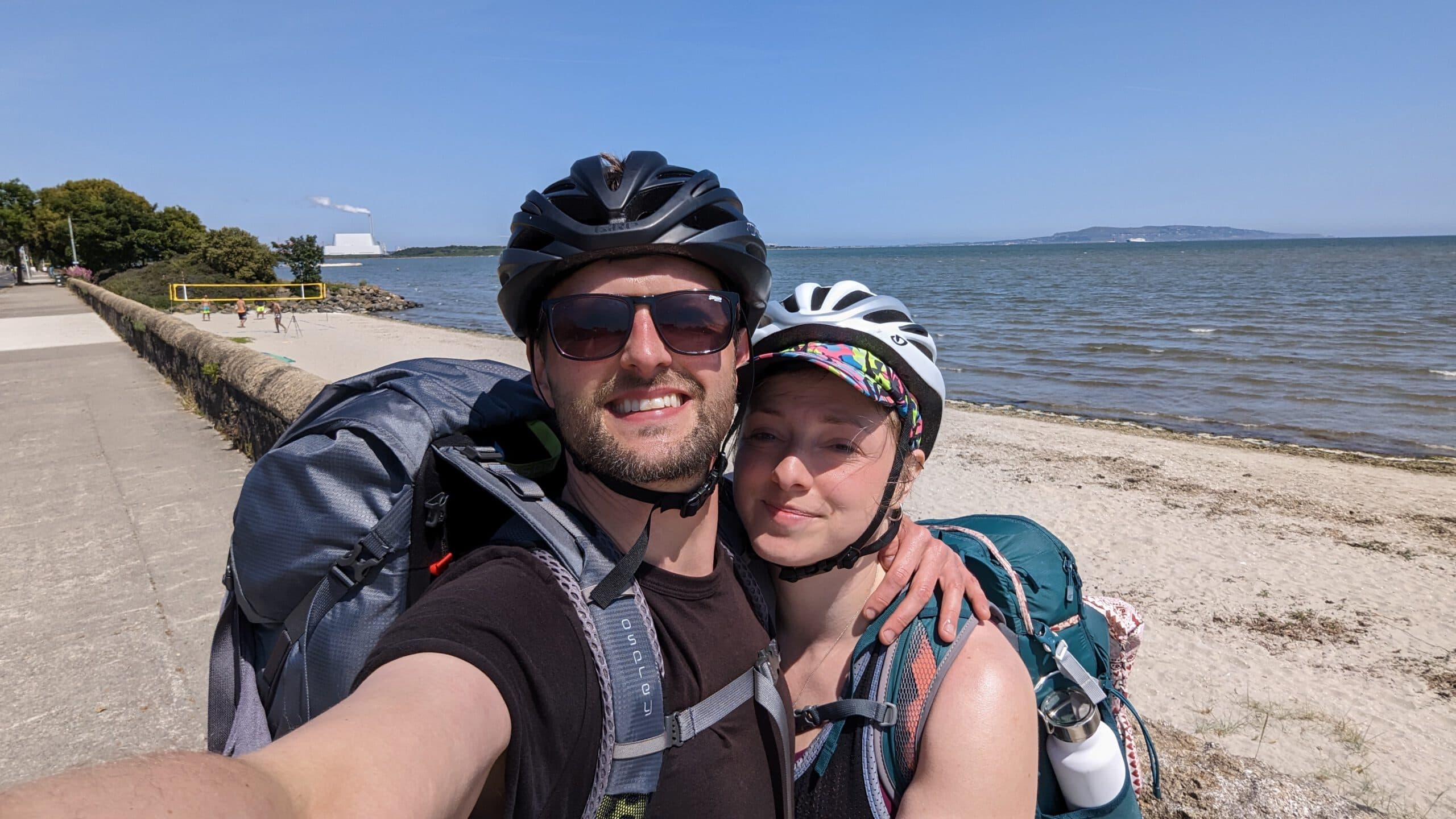 Glendalough to Dublin cycle